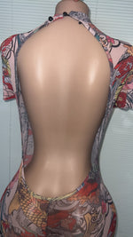Load image into Gallery viewer, Medium Stretchy Chinese Jumpsuit See Through
