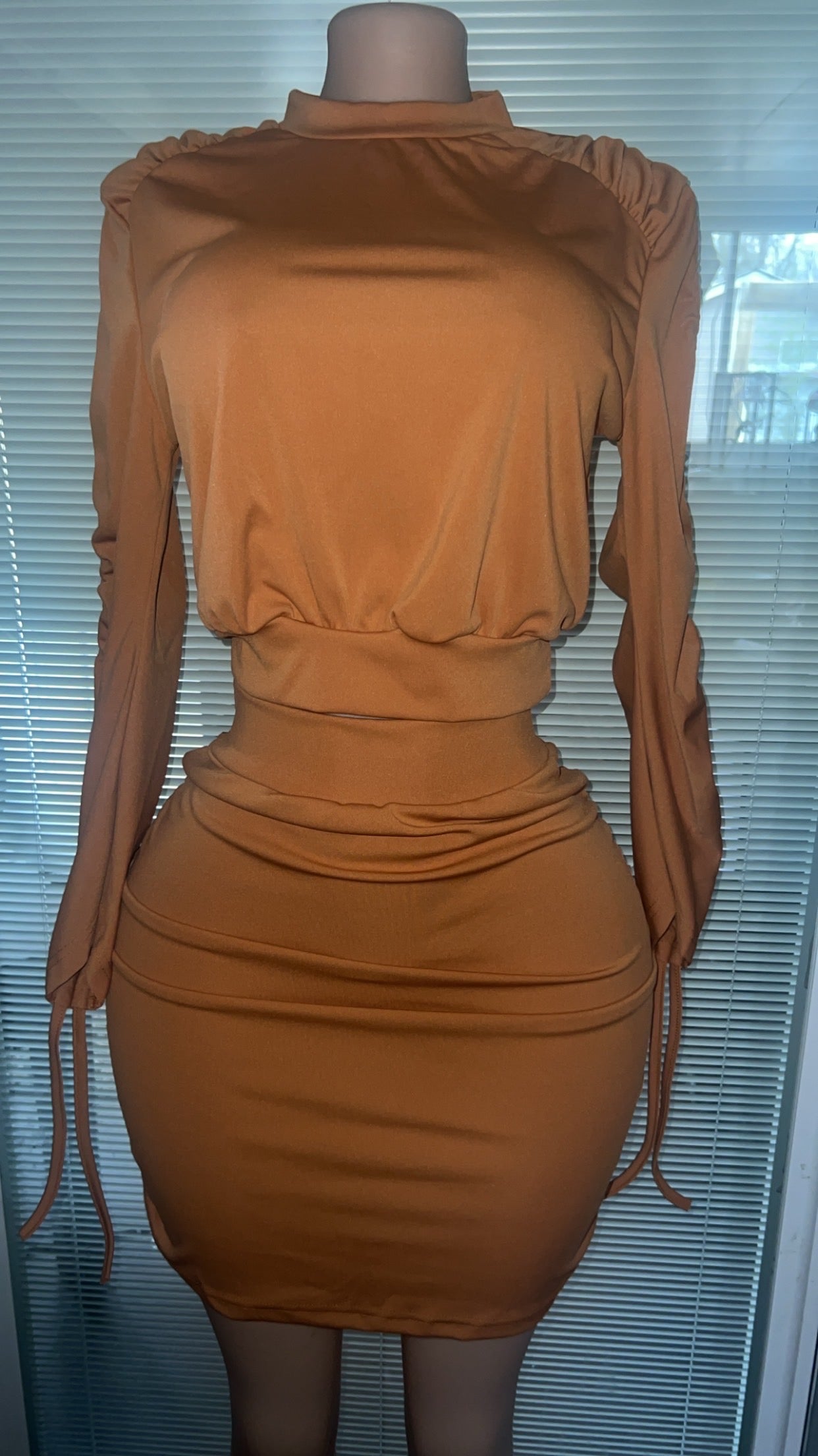 Brown Girl Skirt Set