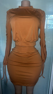 Brown Girl Skirt Set