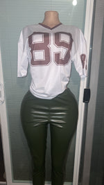 Load image into Gallery viewer, Green Leather Bottoms
