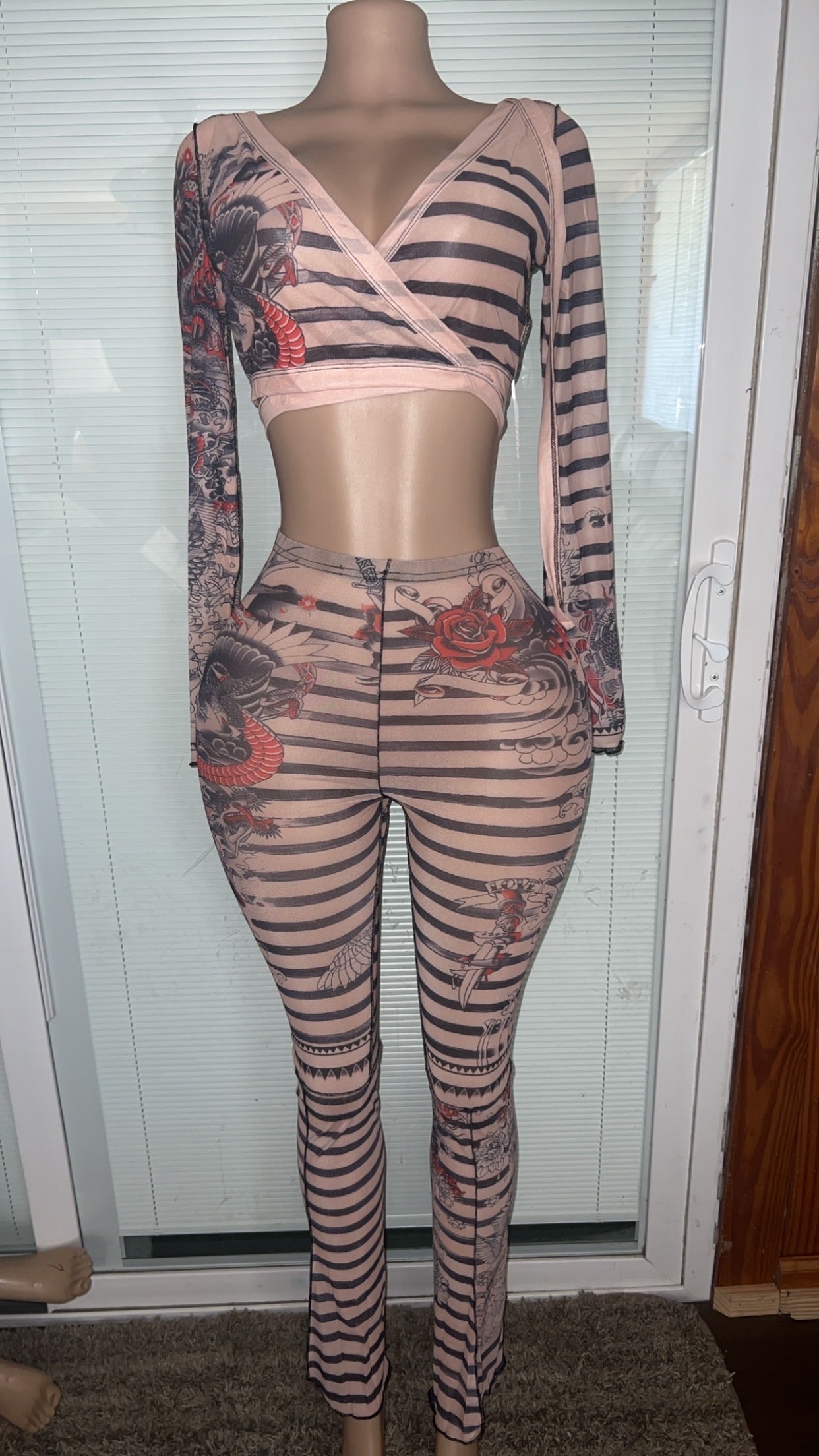 Dragon Mesh Set Stretchy