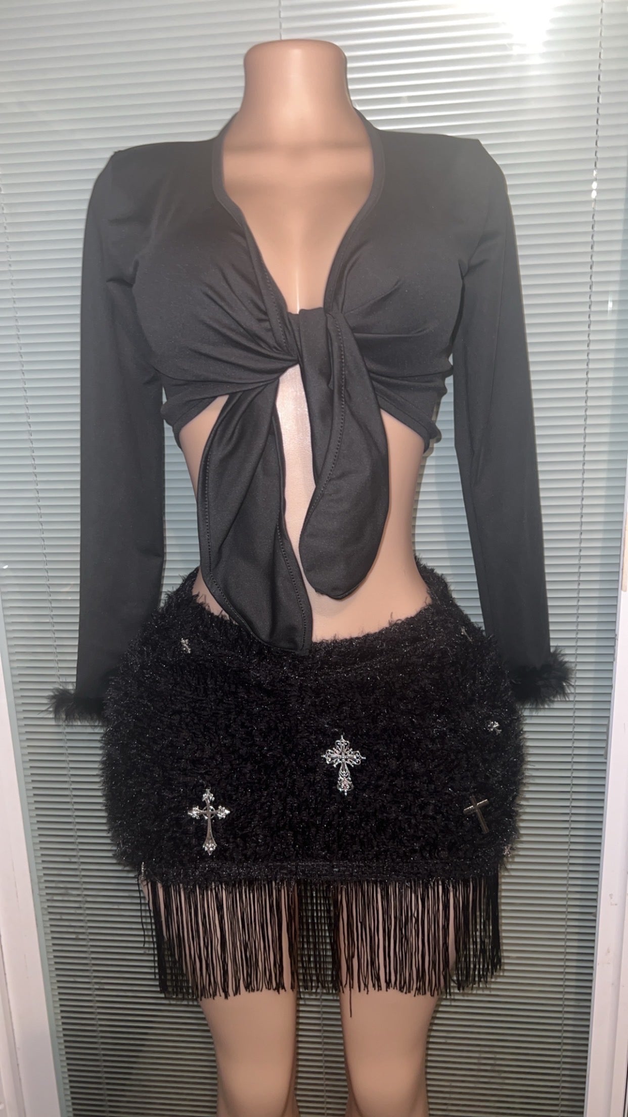 Furry Skirt Large