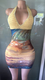 Load image into Gallery viewer, Crochet Top Dress
