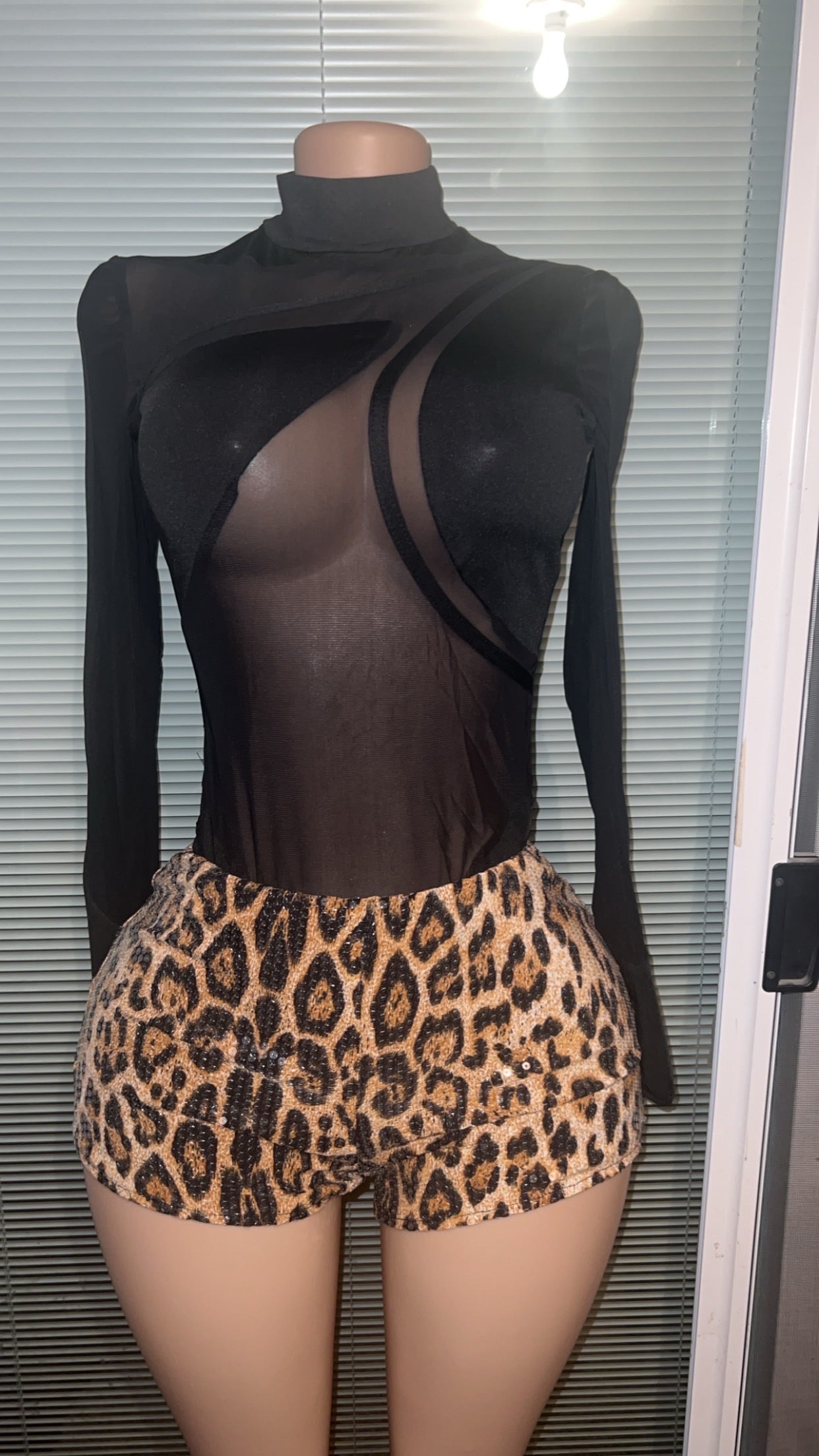 Mesh Bodysuit Stretchy