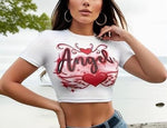 Load image into Gallery viewer, Small Angel Crop Top
